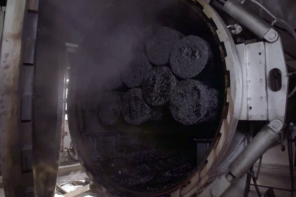 High pressure impregnation High pressure impregnation